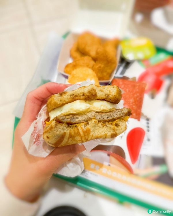 日本麥當勞 必食pancake 皮burger早餐