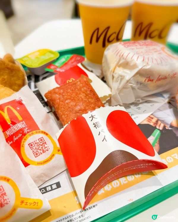 日本麥當勞 必食pancake 皮burger早餐