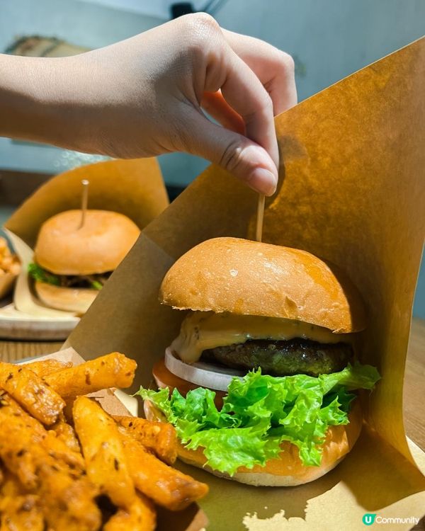 觀塘高質多汁手工和牛漢堡
