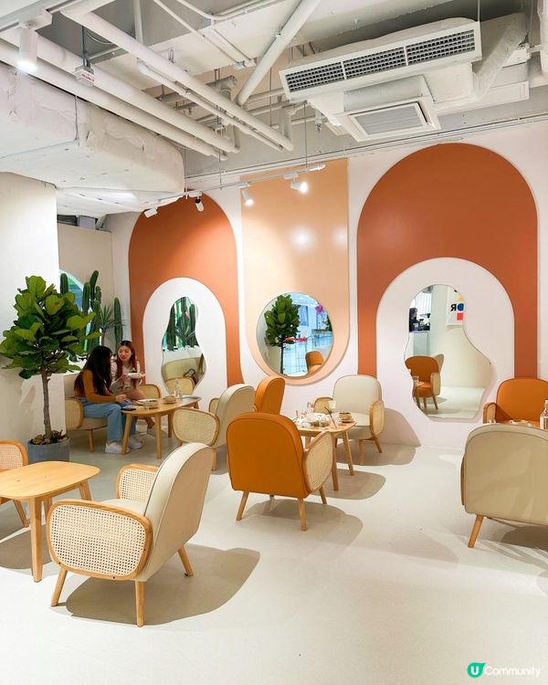 高質文青粉系cafe 