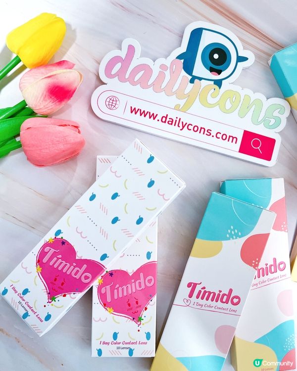 Dailycons 網上隱形眼鏡專門店: Timido 1 Day Con
