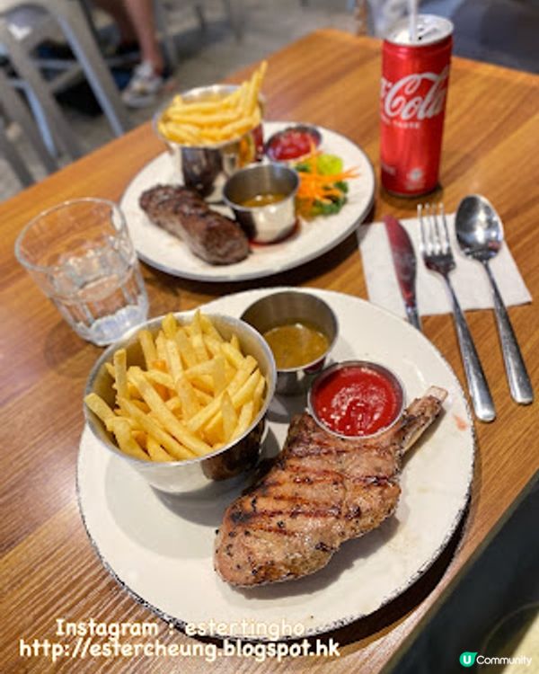 【深水埗 食記】親民價錢食到高質牛扒。仲有薯條任食 ♥ Supreme Steak & Grill