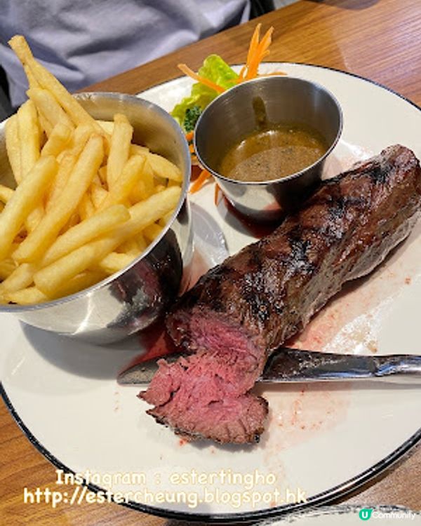 【深水埗 食記】親民價錢食到高質牛扒。仲有薯條任食 ♥ Supreme Steak & Grill