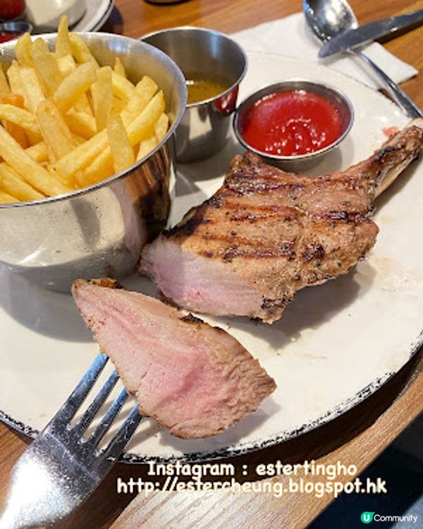 【深水埗 食記】親民價錢食到高質牛扒。仲有薯條任食 ♥ Supreme Steak & Grill