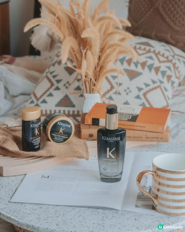居家體驗極緻柔順秀髮護理♡KÉRASTASE逆時光至臻修護系列