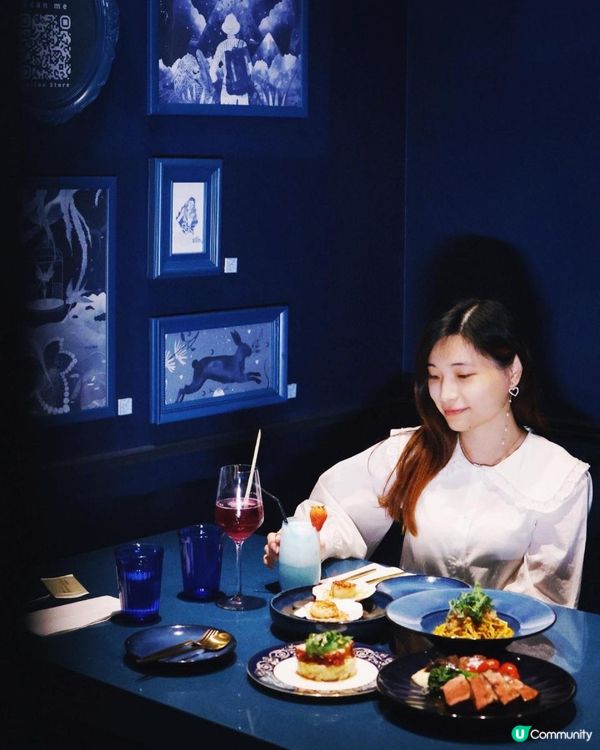 【打卡】藍色藝術餐酒館Monmono 