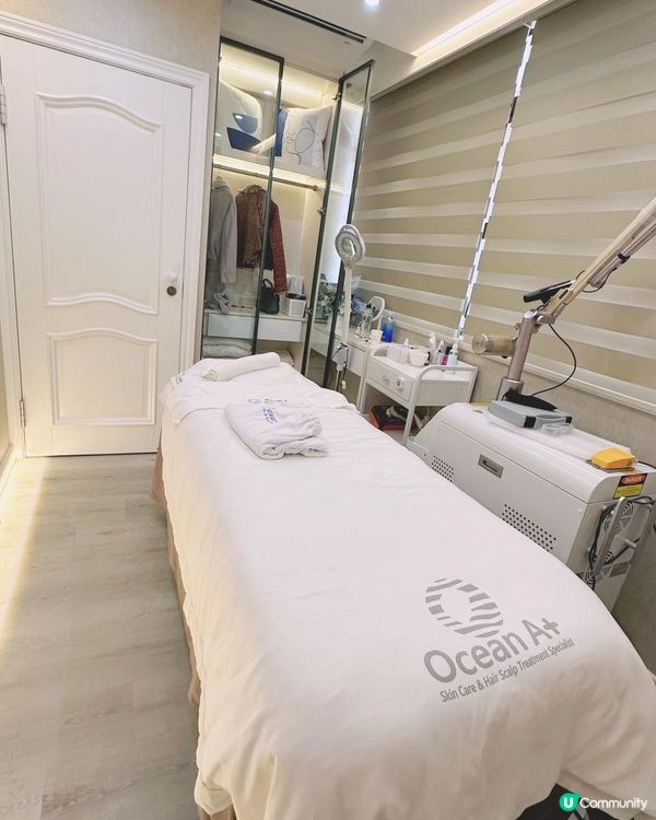 美容院打Hifu療程，輪廓提升