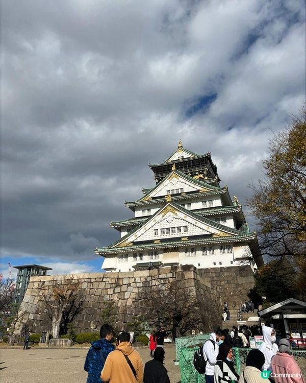 [嘉欣帶你遊日本] 大阪城我至愛!!