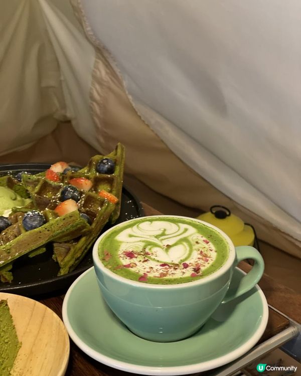 🏕️ 露營帳篷• 波希米亞風咖啡店