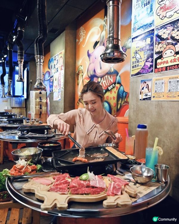 旺角【OPPA韓國燒肉店】烤肉款式選擇多
