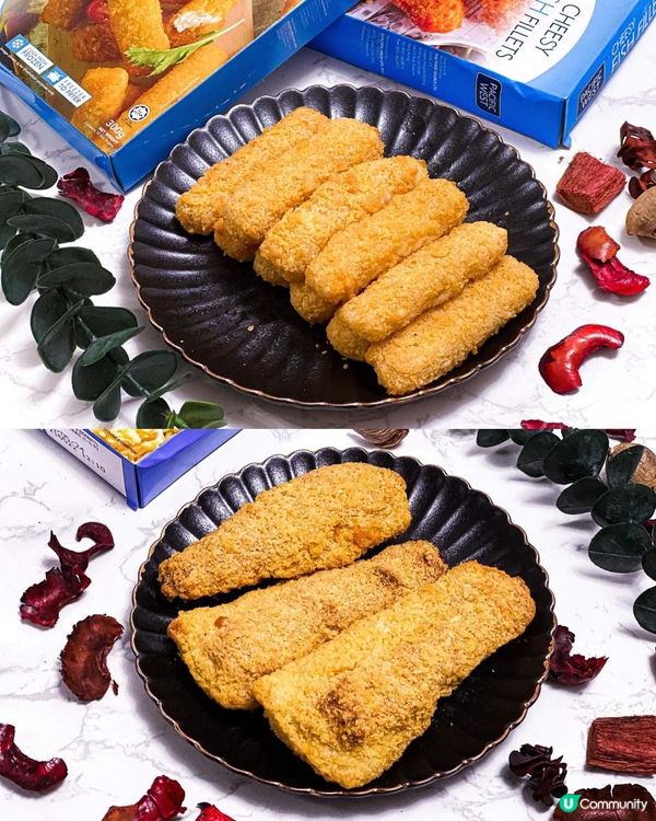 《即開即焗🔥酥脆魚手指➕芝士魚柳 🧀🐟》