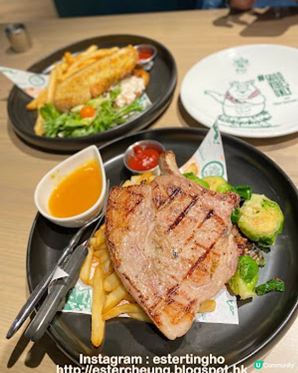 【九龍灣 食記】MegaBox 豬門店 ♥ 烤斧頭豬扒。手撕燒烤豬肉三文治 ♥ The Salted Pig