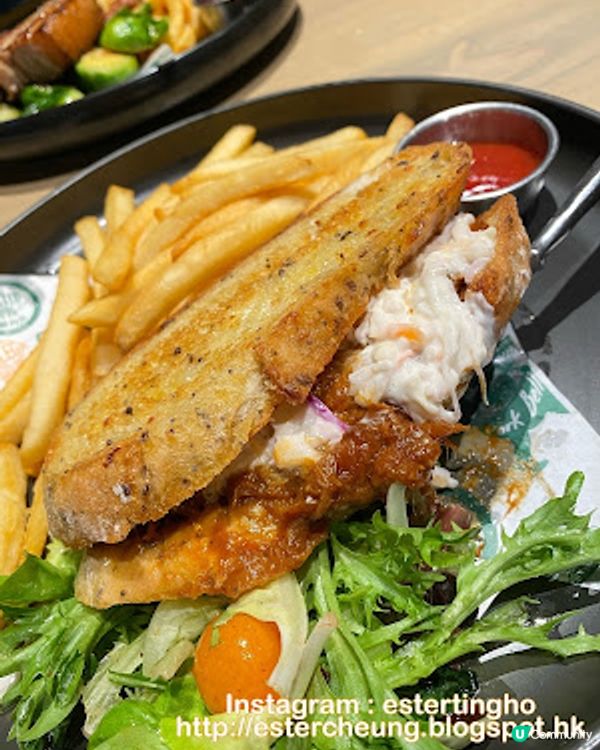 【九龍灣 食記】MegaBox 豬門店 ♥ 烤斧頭豬扒。手撕燒烤豬肉三文治 ♥ The Salted Pig