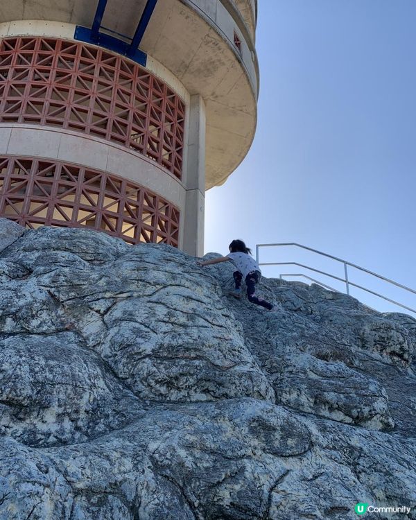 #三層樓高瀡滑梯#本地人才知道嘅秘密公園1#壼燒番薯車仔店🍠🤤正#マンタ公園沖縄 #沖繩深度遊