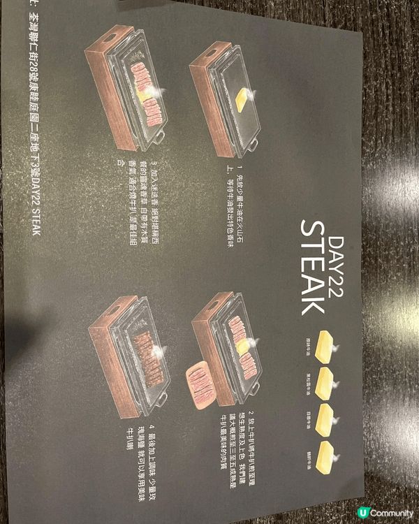 荃灣DAY22 STEAK, 係荃灣既地鋪黎，唔難搵，不過唔...