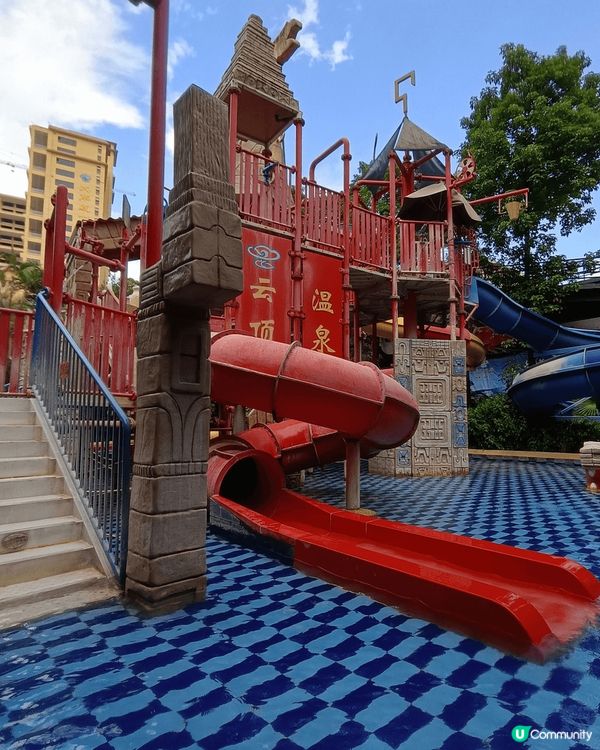 这个是我前三天去惠州南昆山雲頂温泉威士忌酒店温泉和水上乐园