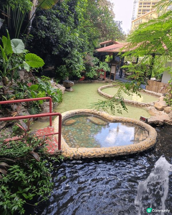 这个是我前三天去惠州南昆山雲頂温泉威士忌酒店温泉和水上乐园