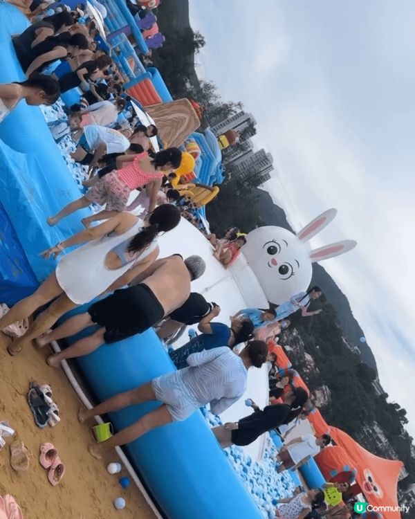 全港首個大型Kiztopia沙灘水上樂園登陸愉景灣！佔地48...