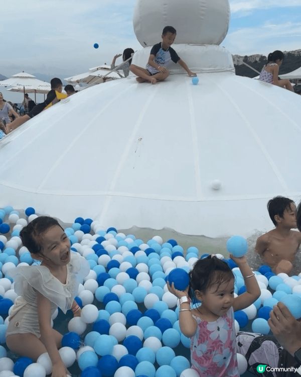 全港首個大型Kiztopia沙灘水上樂園登陸愉景灣！佔地48...