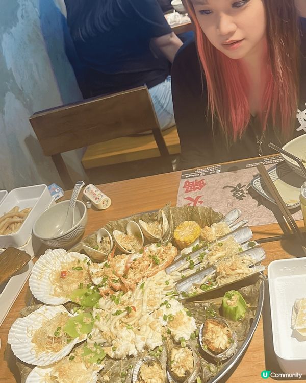 一群好男朋友去斗滾食飯好開心大家聚下