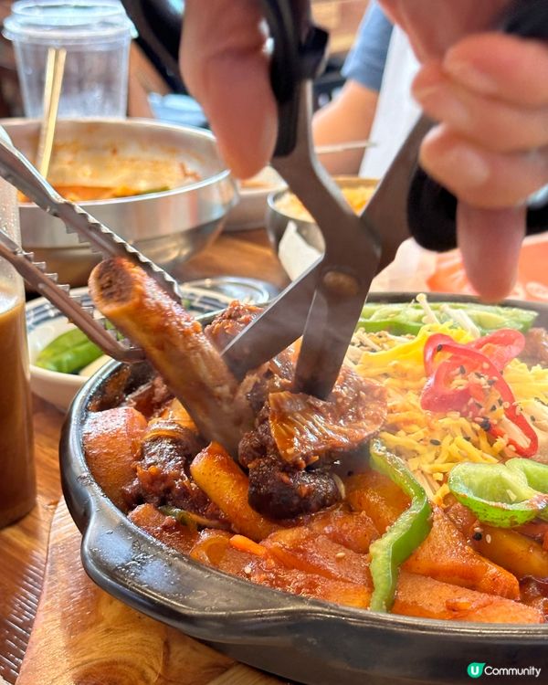 🇰🇷韓國釜山廿四小時飯店！甜辣燉牛排骨！牛肉湯飯！