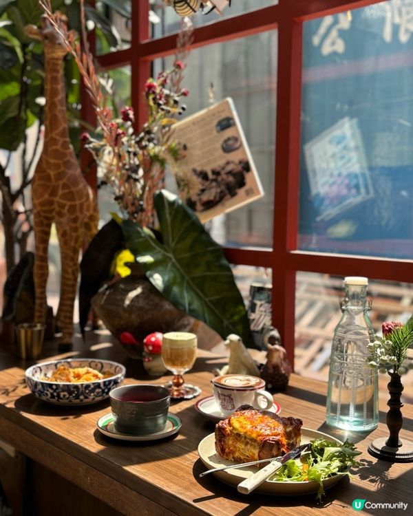 銅鑼灣特色英倫復古cafe📚