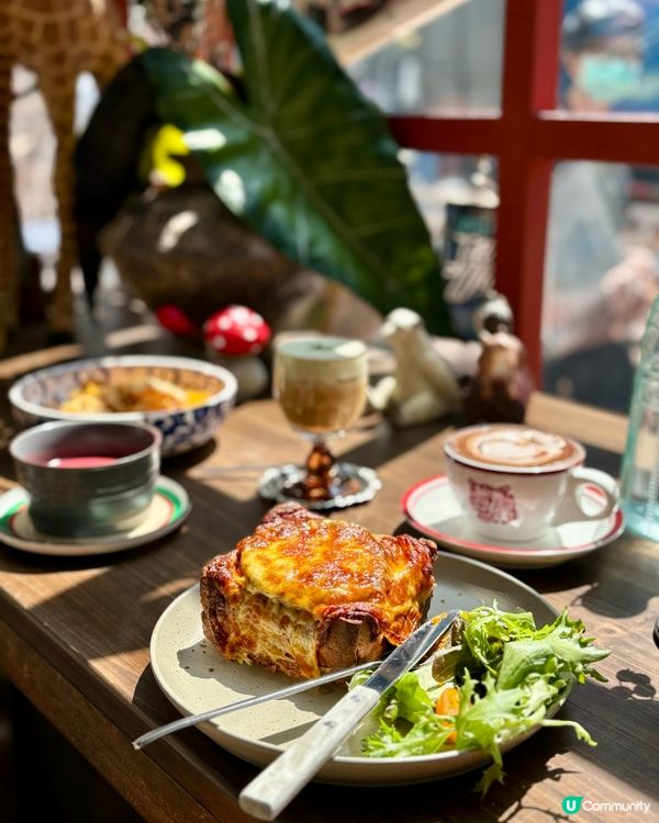 銅鑼灣特色英倫復古cafe📚