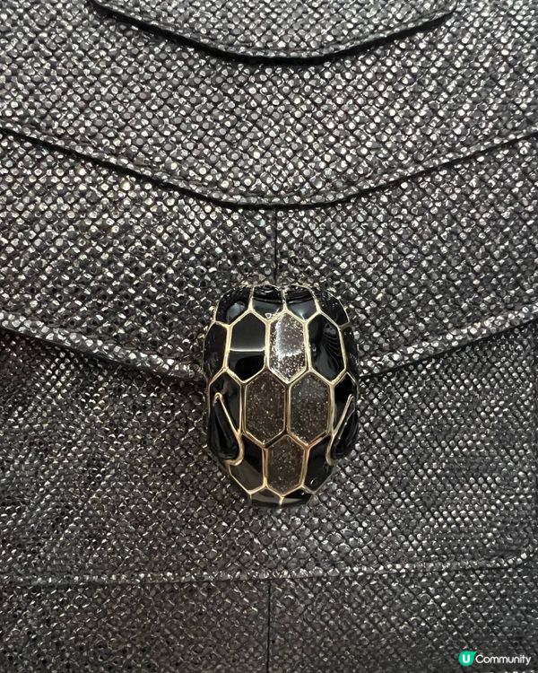 時尚魅力之選Bvlgari水蛇皮包✨即刻同大家一齊開箱