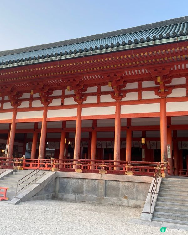 ## 京都平安神宮，打卡必去！🏯✨