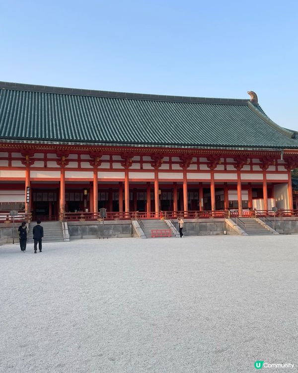 ## 京都平安神宮，打卡必去！🏯✨