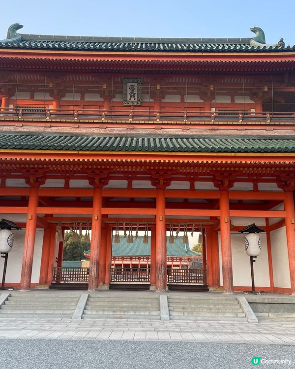 ## 京都平安神宮，打卡必去！🏯✨