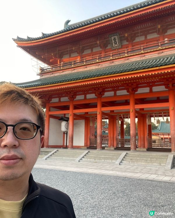 ## 京都平安神宮，打卡必去！🏯✨