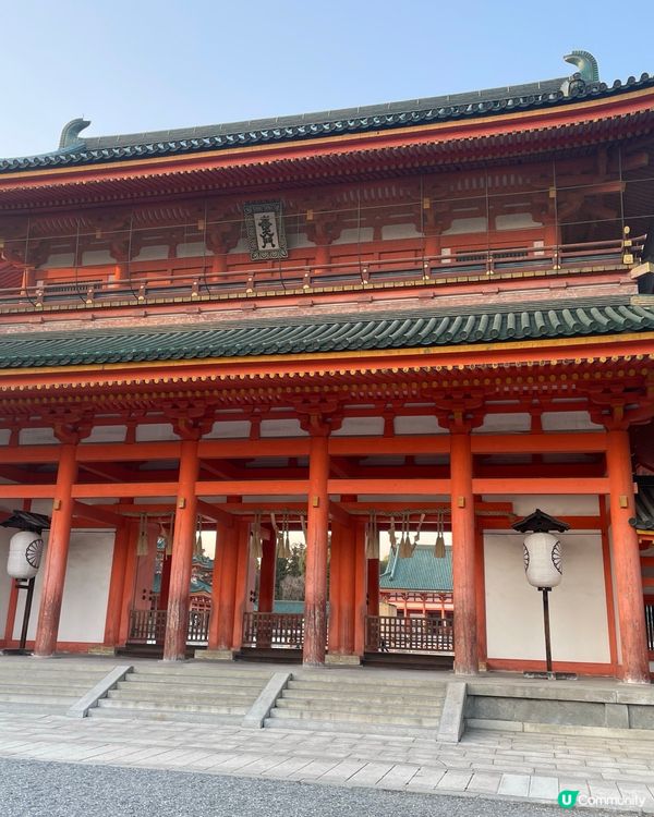 ## 京都平安神宮，打卡必去！🏯✨