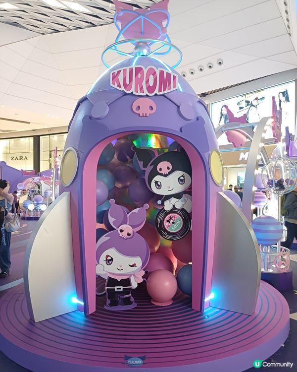 勁可愛Kuromi The Planet YOHO打卡🤩