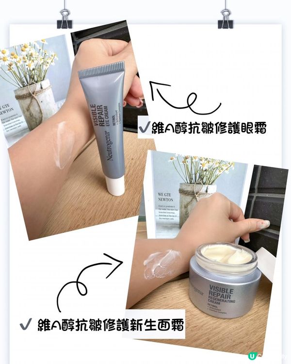 🌟見證抗皺淡紋力量🌟 Neutrogena Visible Repair 維A醇抗皺修護系列