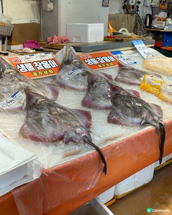 🇰🇷韓國好去處！鷺梁律海鮮水產市場！