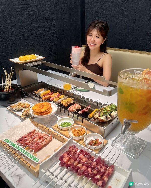 【草原拾刻.不用動手的烤串體驗】