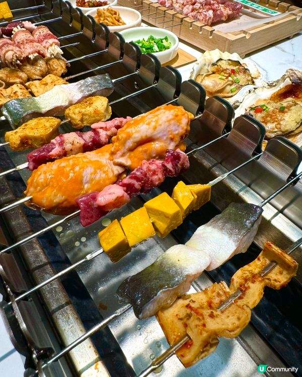 【草原拾刻.不用動手的烤串體驗】