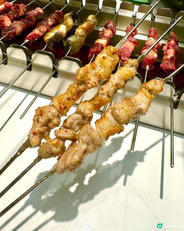 【草原拾刻.不用動手的烤串體驗】