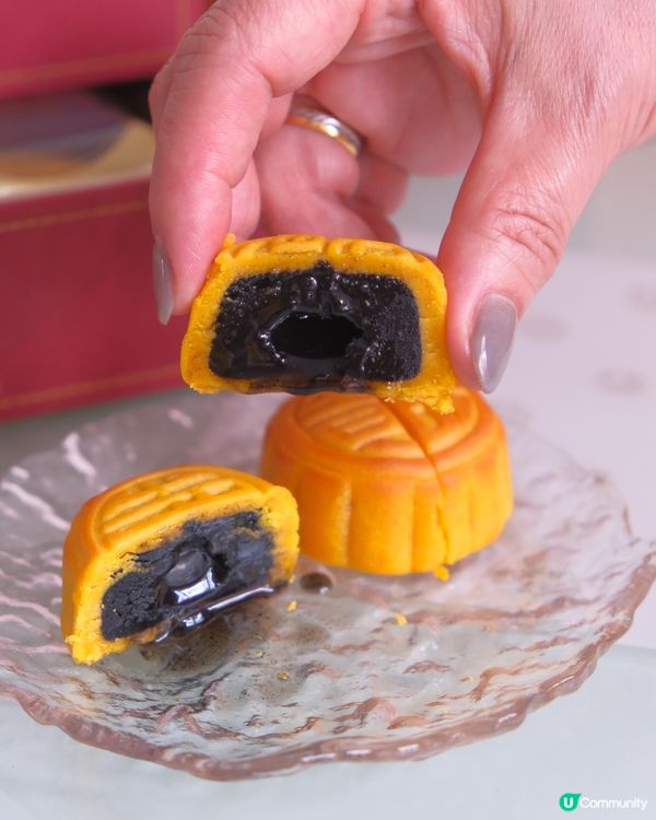 奶黃月餅控必試🤤