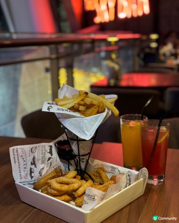 【旺角｜朗豪坊頂層有情調西餐廳酒吧】