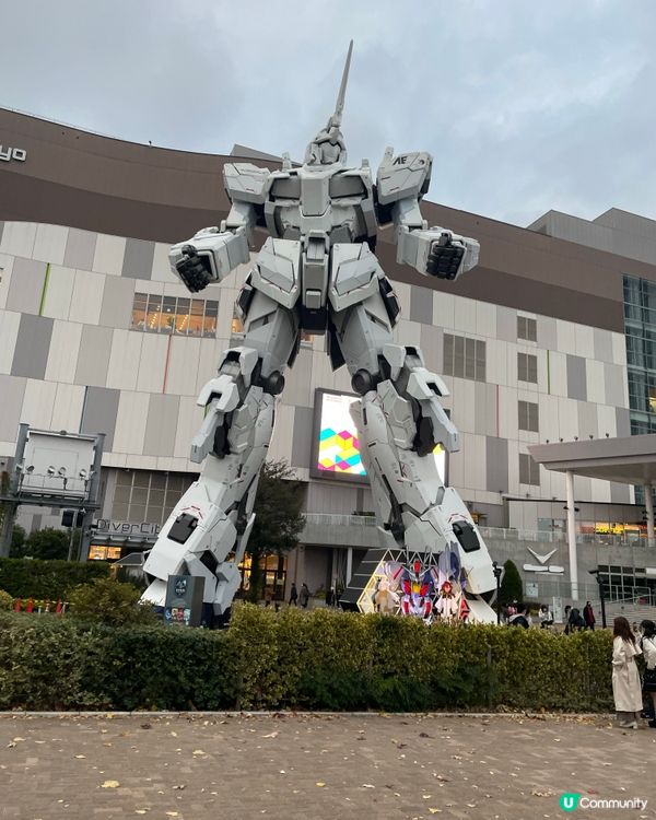 帶小朋友去睇巨型鋼彈🤖  台場必去打卡點！