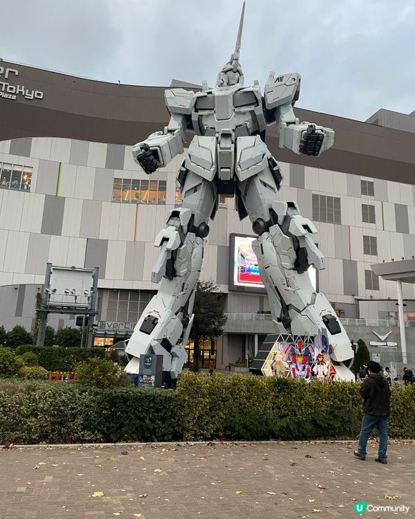 帶小朋友去睇巨型鋼彈🤖  台場必去打卡點！