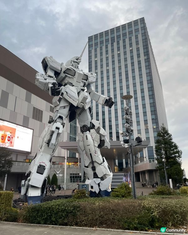 帶小朋友去睇巨型鋼彈🤖  台場必去打卡點！