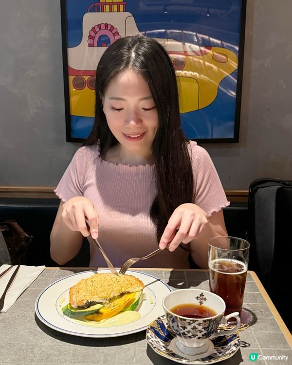 黑膠唱片主題🎶chill住食西餐