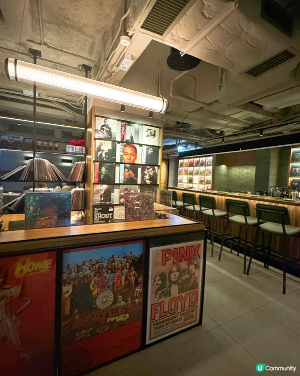 黑膠唱片主題🎶chill住食西餐