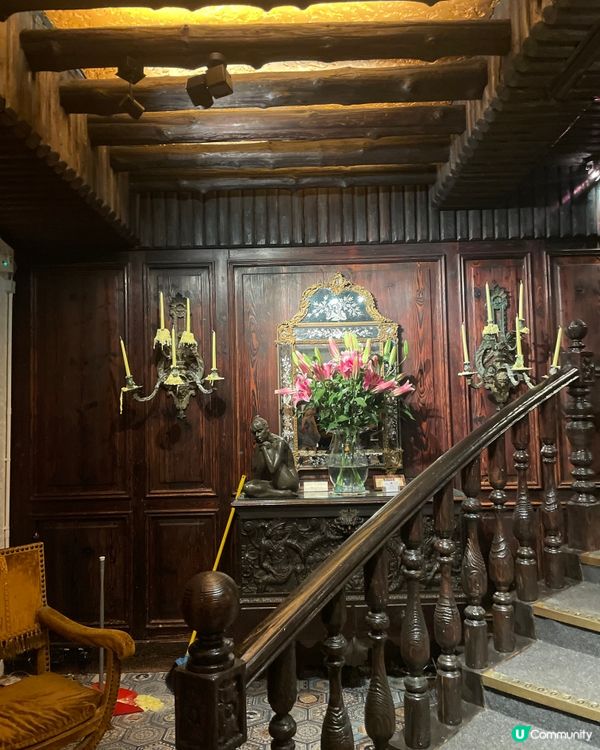 跑馬地半世紀古堡風法式餐廳浪漫情調