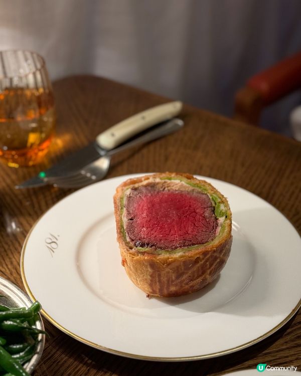 尖沙咀海景英國菜 必食beef wellington