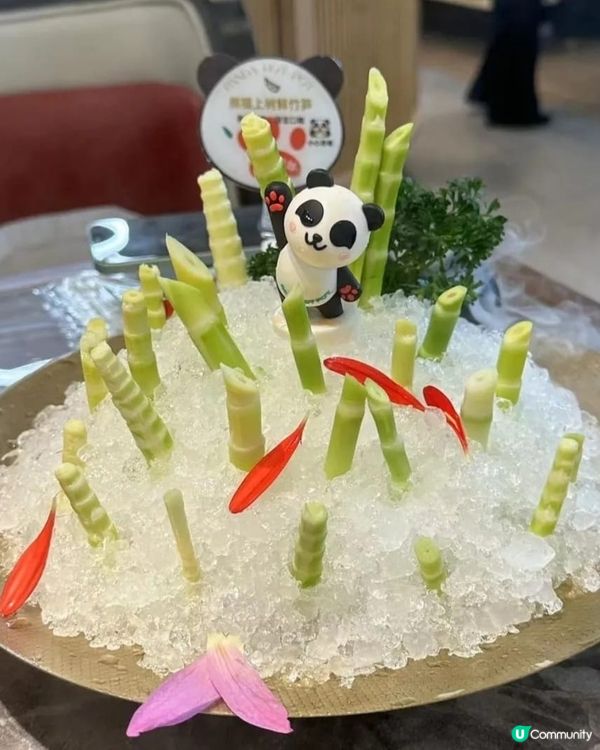 深圳行商場歎美味牛肉火鍋  打卡送熊貓造型甜品和口罩髮夾
