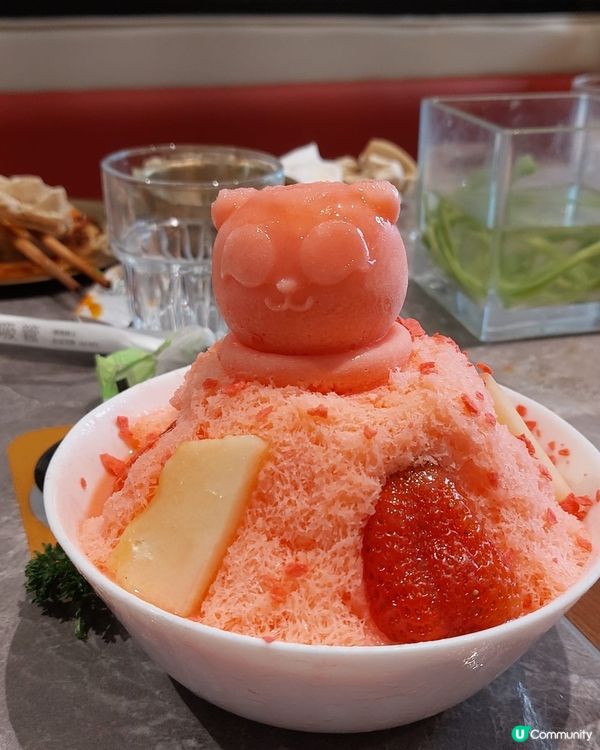 深圳行商場歎美味牛肉火鍋  打卡送熊貓造型甜品和口罩髮夾